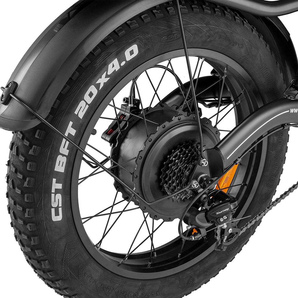Fafrees F20 X-Max 750W 20" Fat Bike Bicicleta Eléctrica Plegable con Batería Samsung de 30Ah