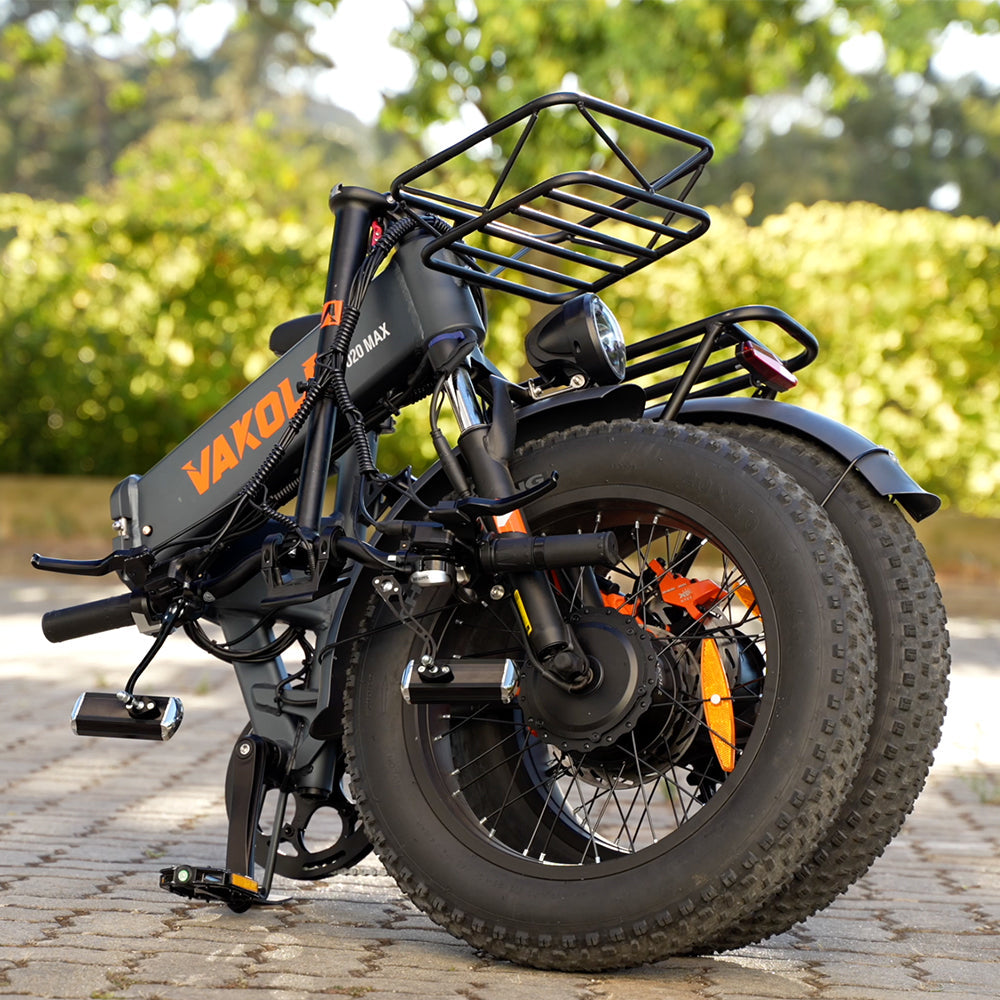 Vakole CO20 Max 750W*2 Motor Doble 20" Fat Bike Bicicleta Eléctrica Plegable 960Wh Batería