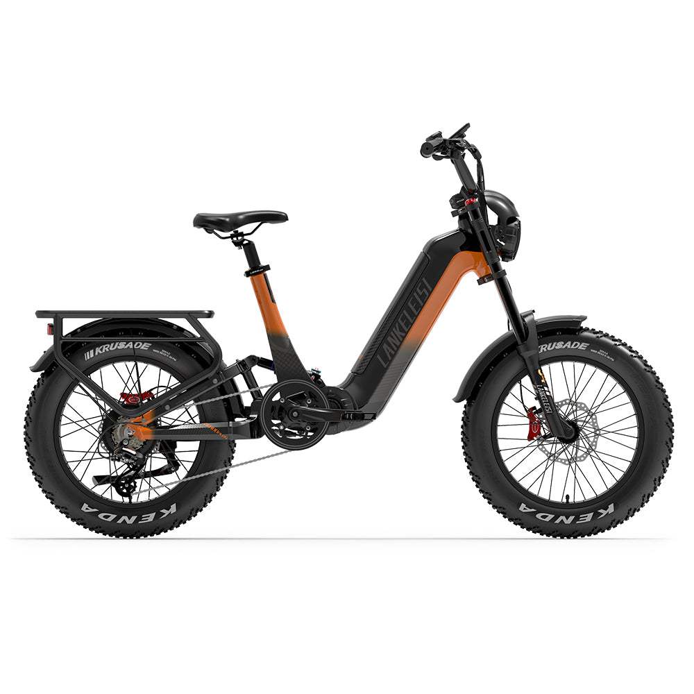 Lankeleisi RX800 Plus Versión 2025 1000W Bicicleta Gorda de 20" 960Wh Bicicleta Eléctrica de Suspensión Completa con Sensor de Torsión Batería 48V 20Ah SUV E-Bike