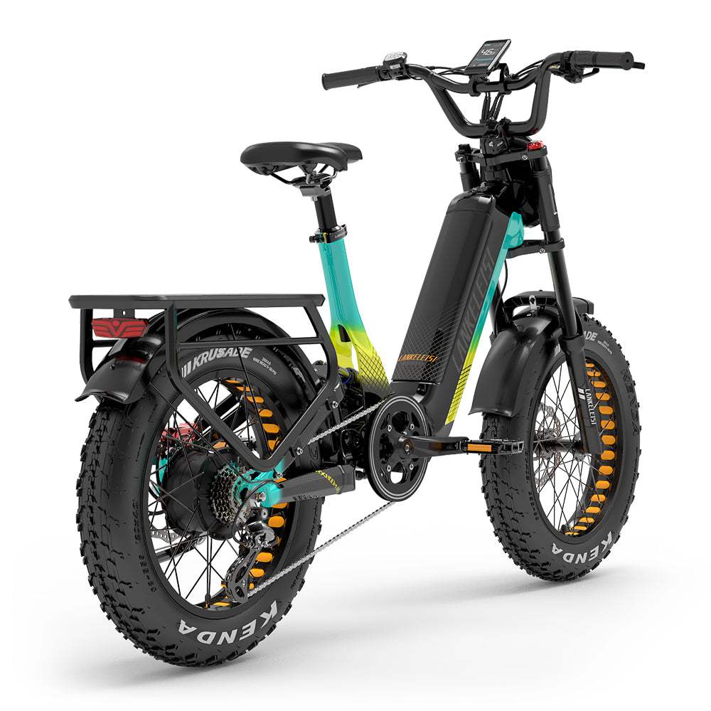 Lankeleisi RX800 Plus Versión 2025 1000W Bicicleta Gorda de 20" 960Wh Bicicleta Eléctrica de Suspensión Completa con Sensor de Torsión Batería 48V 20Ah SUV E-Bike