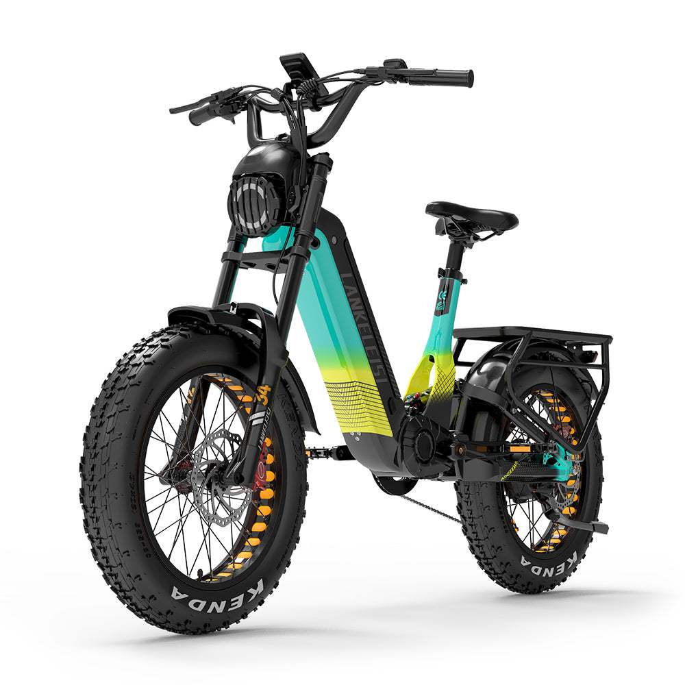 Lankeleisi RX800 Plus Versión 2025 1000W Bicicleta Gorda de 20" 960Wh Bicicleta Eléctrica de Suspensión Completa con Sensor de Torsión Batería 48V 20Ah SUV E-Bike