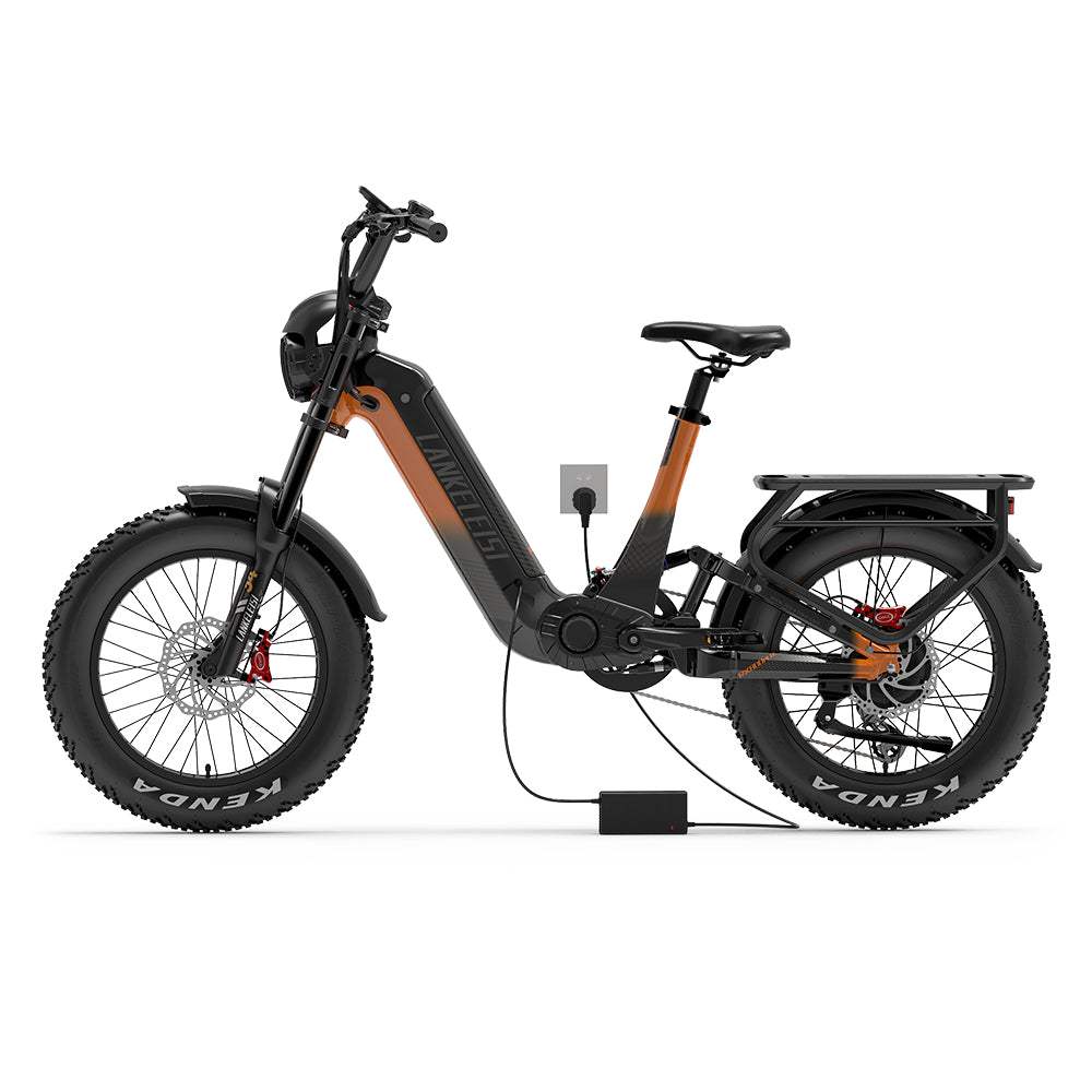 Lankeleisi RX800 Plus Versión 2025 1000W Bicicleta Gorda de 20" 960Wh Bicicleta Eléctrica de Suspensión Completa con Sensor de Torsión Batería 48V 20Ah SUV E-Bike