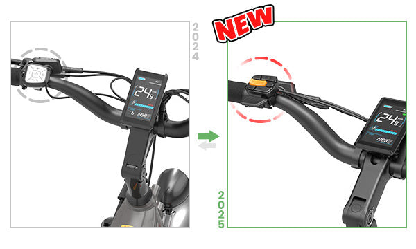 Lankeleisi MG600 Plus Versión 2025 26" Fat Bike 960Wh SUV E-Bike con Sensor de Torsión 48V 20Ah Batería