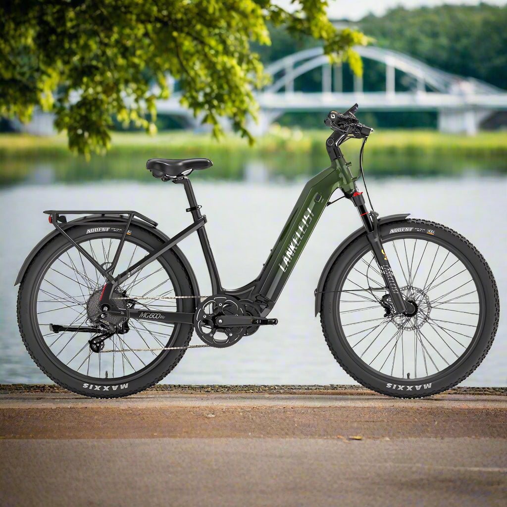 Lankeleisi MG600 Lite 250W 27,5" Bicicleta Eléctrica de Trekking 720Wh SUV E-bike con Sensor de Torsión 36V 20Ah Batería