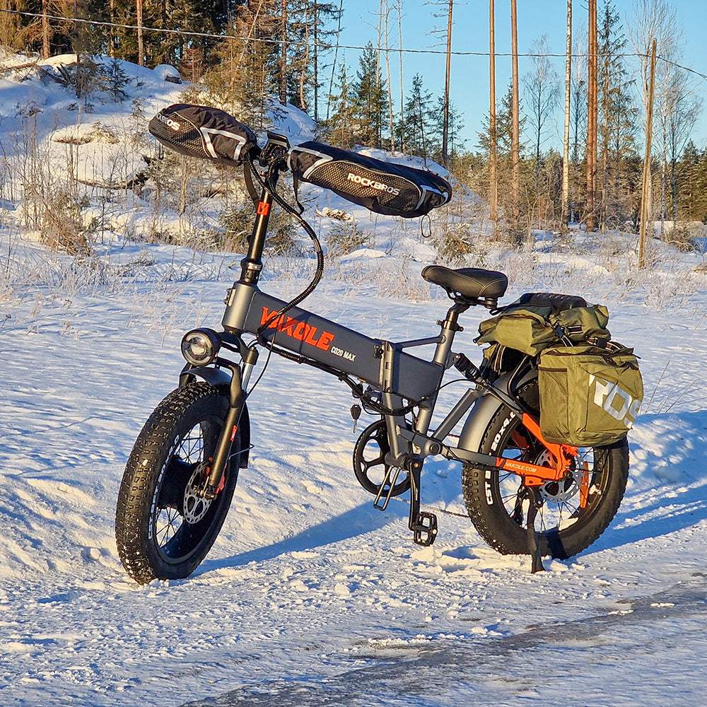 Vakole CO20 Max 750W*2 Motor Doble 20" Fat Bike Bicicleta Eléctrica Plegable 960Wh Batería