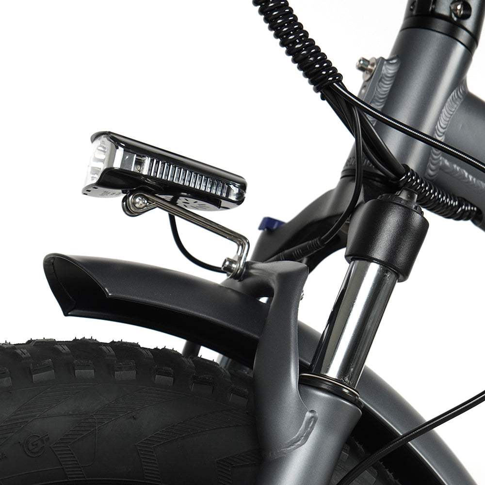 Vakole Y20 Pro Fat Bike 20" Bicicleta Plegable con Paso Bajo 1440Wh E-bike Batería 48V 30Ah