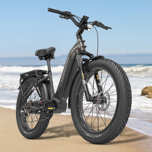 Lankeleisi MG600 Plus Versión 2025 26" Fat Bike 960Wh SUV E-Bike con Sensor de Torsión 48V 20Ah Batería