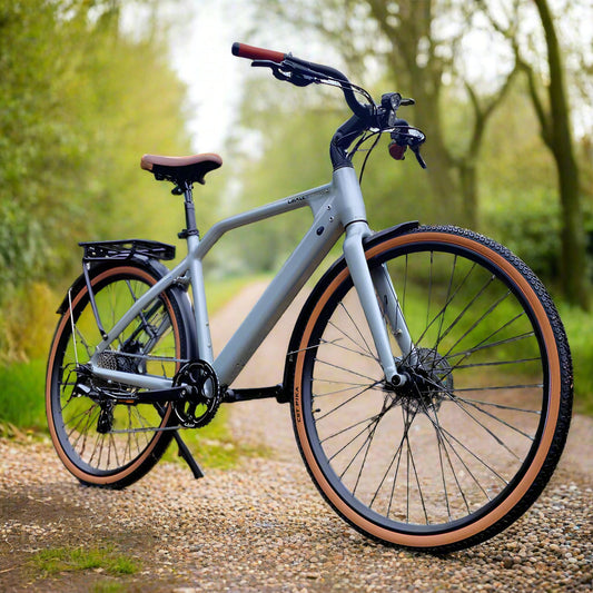 CMACEWHEEL F700 250W 700*38C Bicicleta de Grava E-Bike 360Wh Ligera Ciudad E-Bike 36V 10Ah Batería