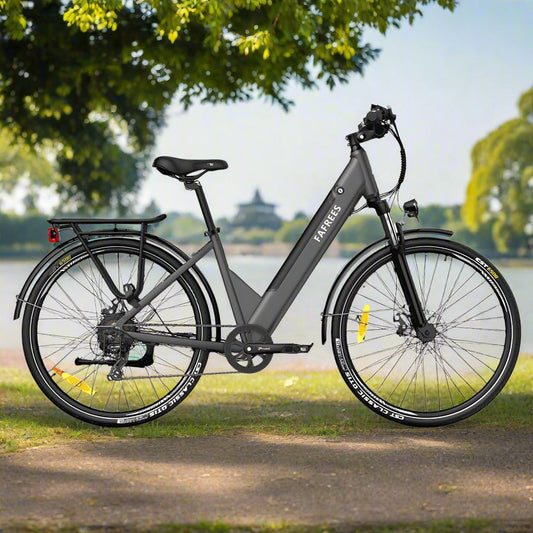 Fafrees F28 Pro 250W 27.5" Bicicleta Eléctrica de Trekking City E-bike 14.5Ah Aplicación de soporte