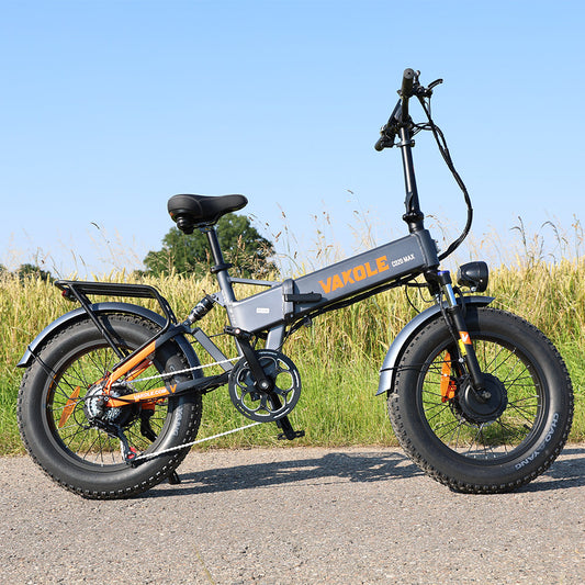 Vakole CO20 Max 750W*2 Motor Doble 20" Fat Bike Bicicleta Eléctrica Plegable 960Wh Batería